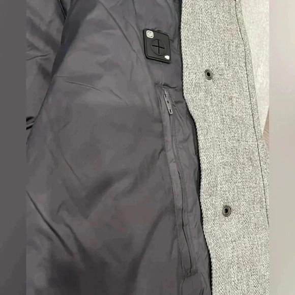 [XXL]Gotcha  Glacier Light Gray 3-in-1 Down DUVET Outer Puffer Jacket - Picture 6 of 10